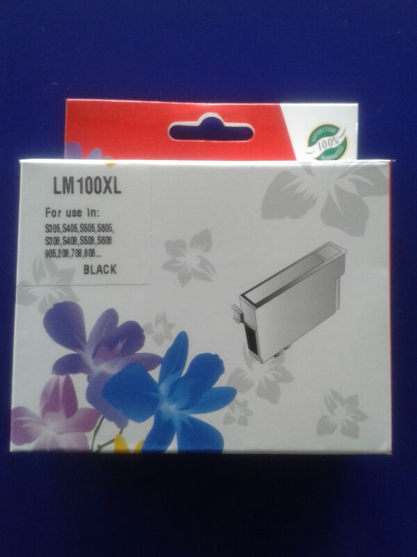 Lexmark 100xl Black Compatible Cartridge HP Canon Samsung Printer Ink