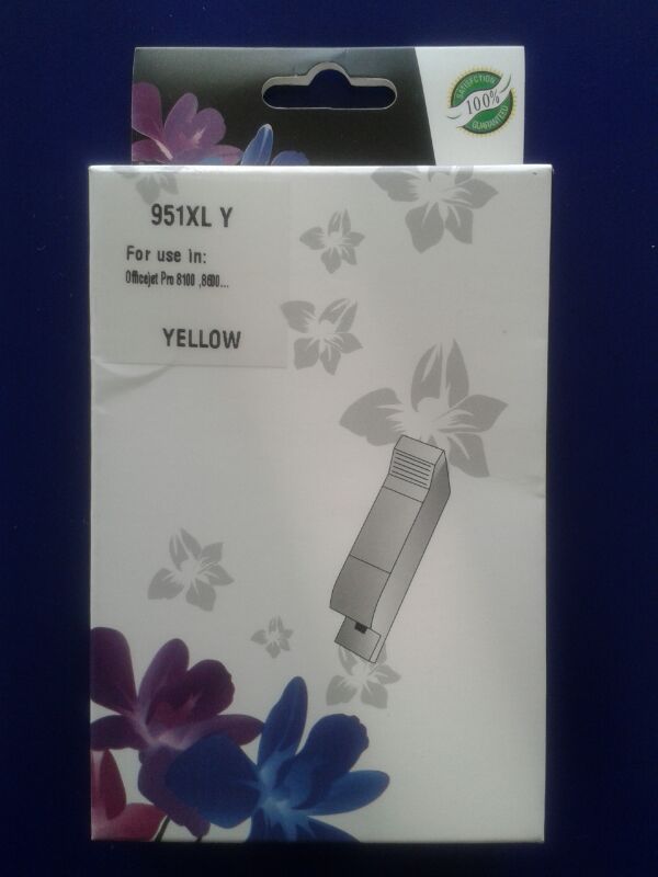 HP 951xl Yellow Compatible Ink Cartridge HP Canon Samsung Printer Ink