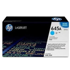 HP 645A Cyan LaserJet Toner Cartridge (C9731A) Original